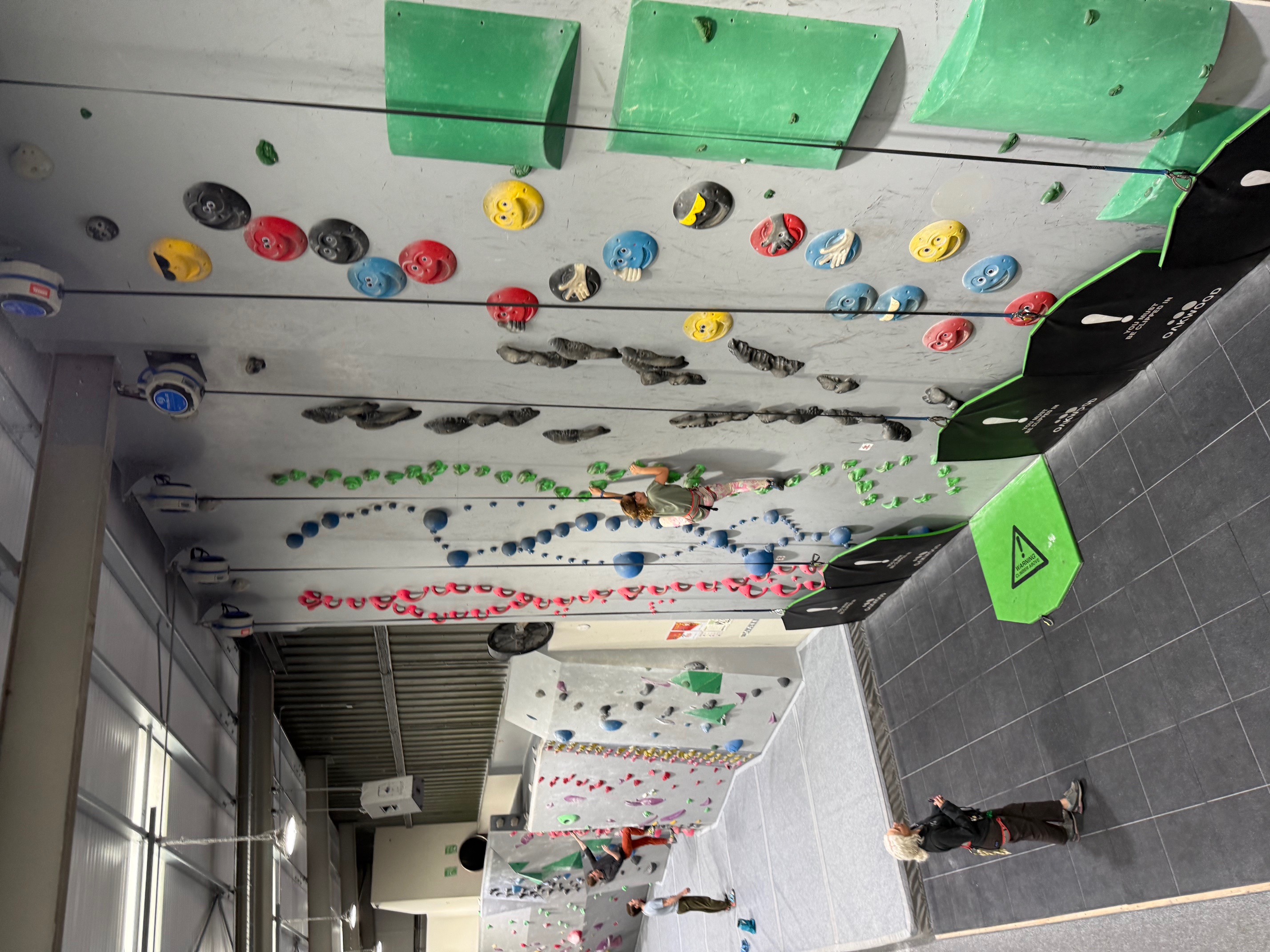 Climbing (indoors) - Oakwood Climbing Centre